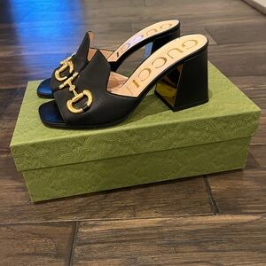 Gucci Ouverture Slide Sandals!